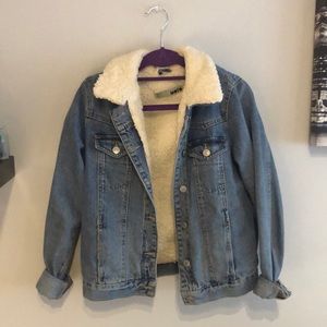 Top Shop Moto Denim Jacket